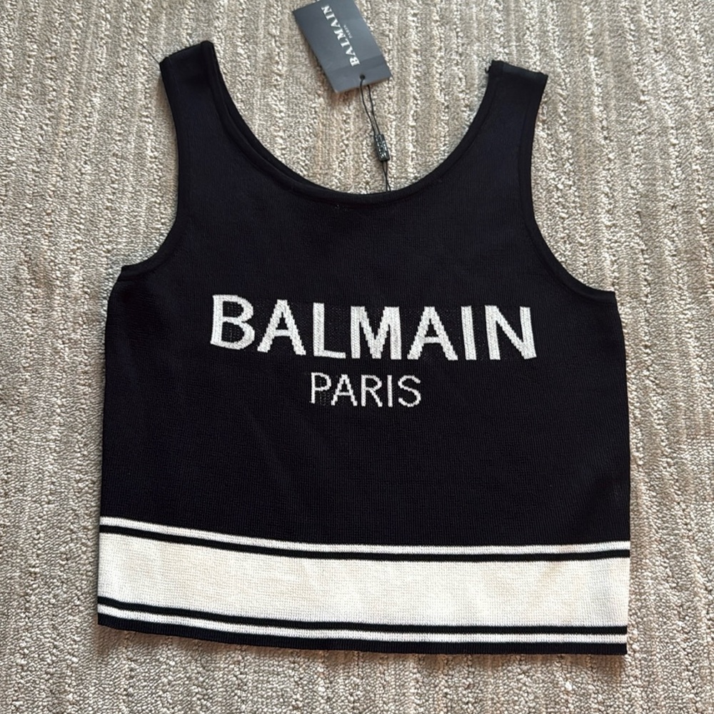 Knit tank top small